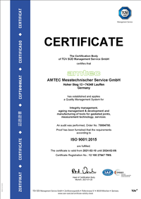 open ISO 9001 Certificate (englisch) in new tab