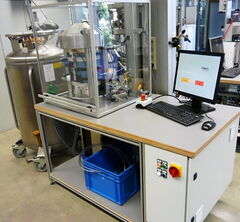 overall view of the gasket test rig TEMES fl.lt